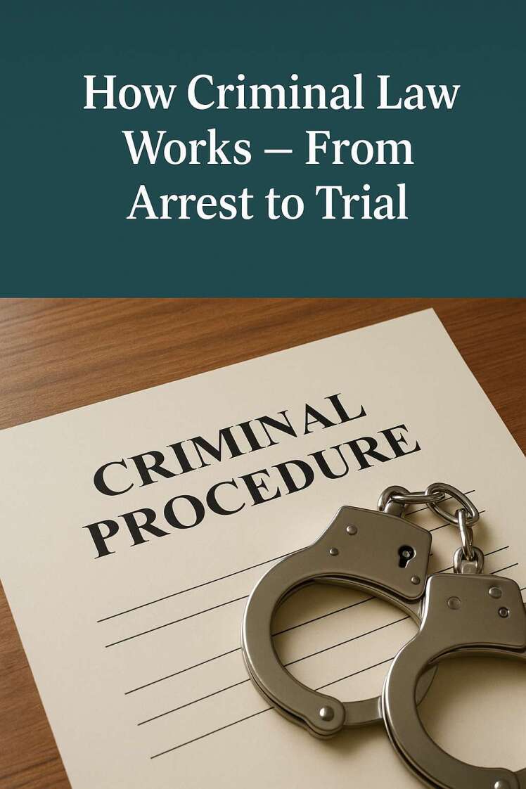  How Criminal Law Works – From Arrest to Trial